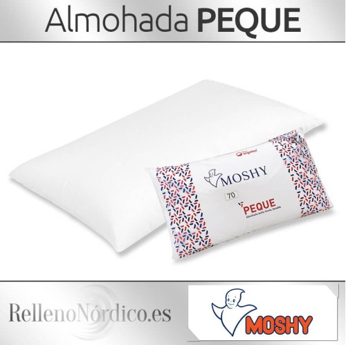 Almohada Moshy Peque fibra Entrega en 24 48h