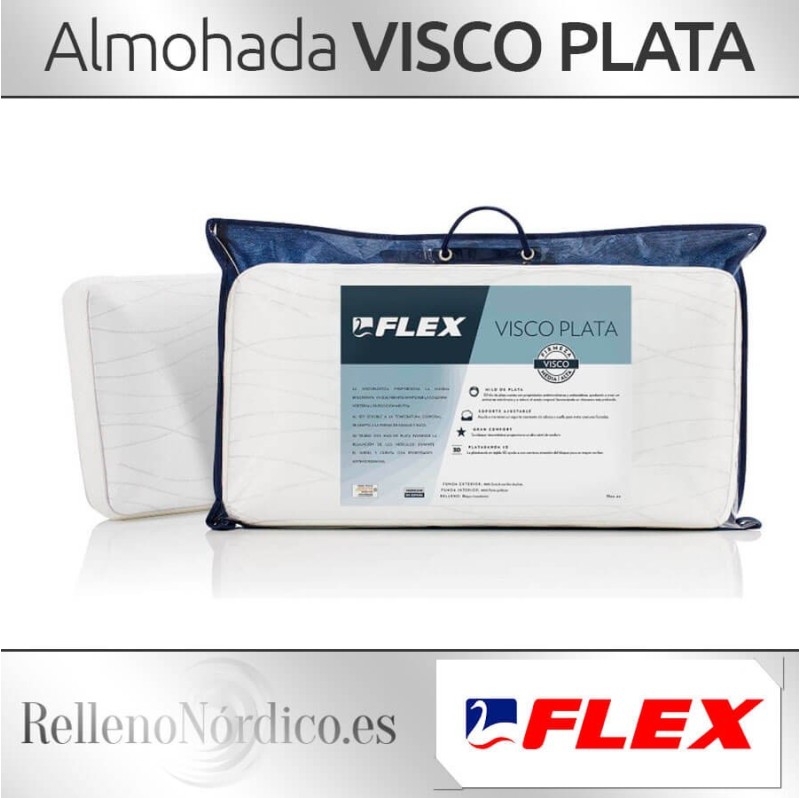 Almohada VISCO PLATA de Flex